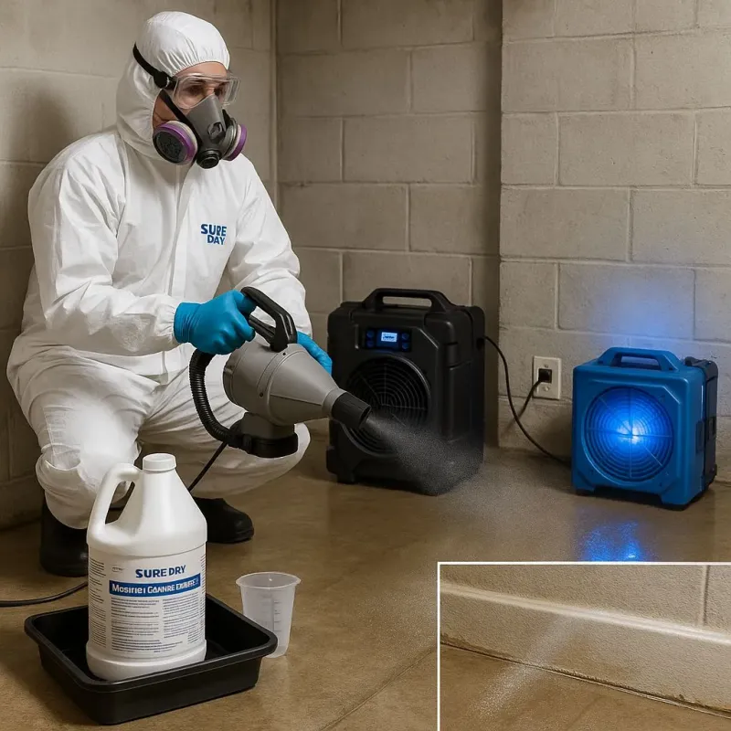 Sanitization and Odor Removal process in Irving Park, IL