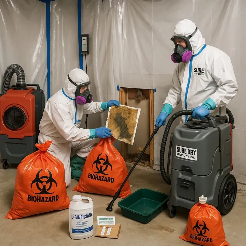 Contaminated Water Handling Protocols process in Irving Park, IL